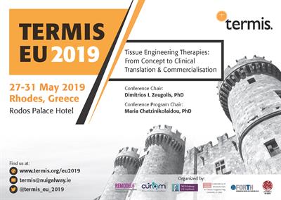 TERMIS-EU 2019: Admaiora project partecipates at the international conference on tissue engineering and regenerative medicine